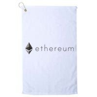 Ethereum Coin Cryptocurrency Golf Towel