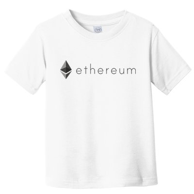 Ethereum Coin Cryptocurrency Toddler T-Shirt