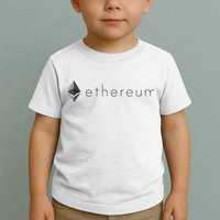 Ethereum Coin Cryptocurrency Toddler T-Shirt