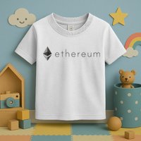Ethereum Coin Cryptocurrency Toddler T-Shirt