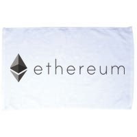 Ethereum Coin Cryptocurrency Microfiber Hand Towel