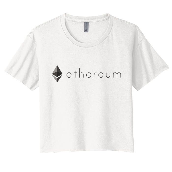 Ethereum Coin Cryptocurrency Crop Top