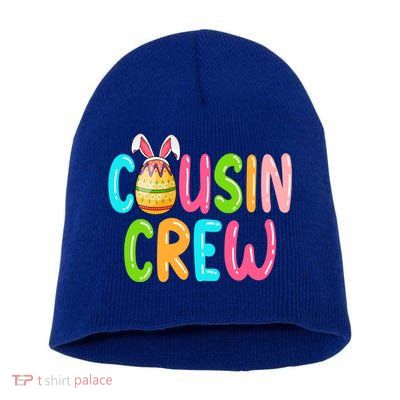 Easter Cousin Crew Family Matching Meaningful Gift Short Acrylic Beanie