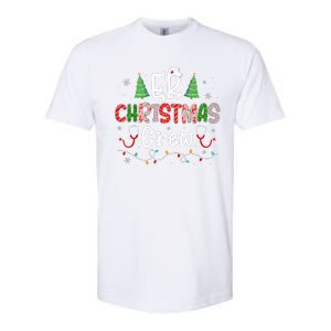 Er Christmas Crew Emergency Room Nurse Er Techs Secretary Softstyle CVC T-Shirt