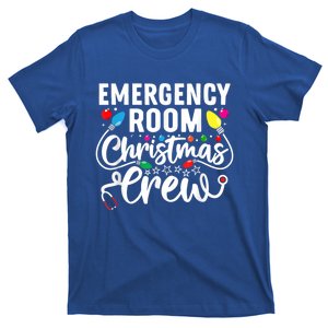 Er Christmas Crew Emergency Room Nurse Er Techs Secretary Gift T-Shirt