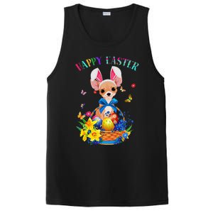 Easter Cute Chihuahua Dog Lover Gifts Bunny Eggs Easter PosiCharge Competitor Tank