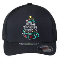 ER Christmas Crew Emergency Room Nurse ER Techs Secretary Flexfit Unipanel Trucker Cap