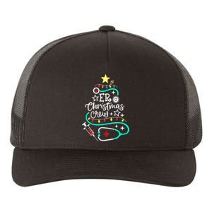 ER Christmas Crew Emergency Room Nurse ER Techs Secretary Yupoong Adult 5-Panel Trucker Hat