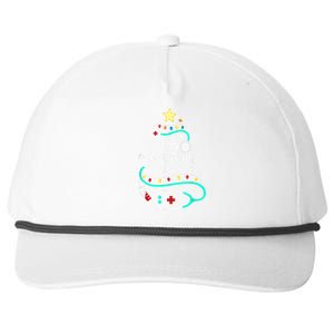 ER Christmas Crew Emergency Room Nurse ER Techs Secretary Snapback Five-Panel Rope Hat