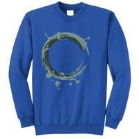 Enso Circle Cool Gift Zen Circle Cool Gift Buddhism Yoga Spiritual Karma Gift Sweatshirt