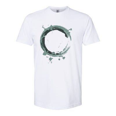 Enso Circle Cool Gift Zen Circle Cool Gift Buddhism Yoga Spiritual Karma Gift Softstyle CVC T-Shirt