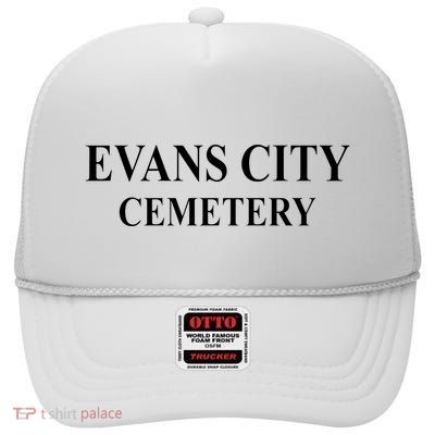 Evans City Cemetery High Crown Mesh Back Trucker Hat