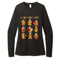 ER Christmas Crew Gingerbread Nurse Christmas Nursing School Womens CVC Long Sleeve Shirt