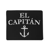 El Capitan Captain Anchor Boat & Sail Mousepad