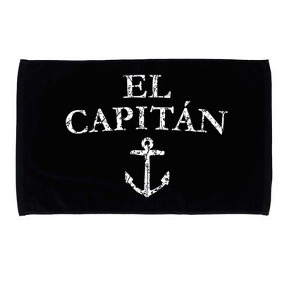 El Capitan Captain Anchor Boat & Sail Microfiber Hand Towel