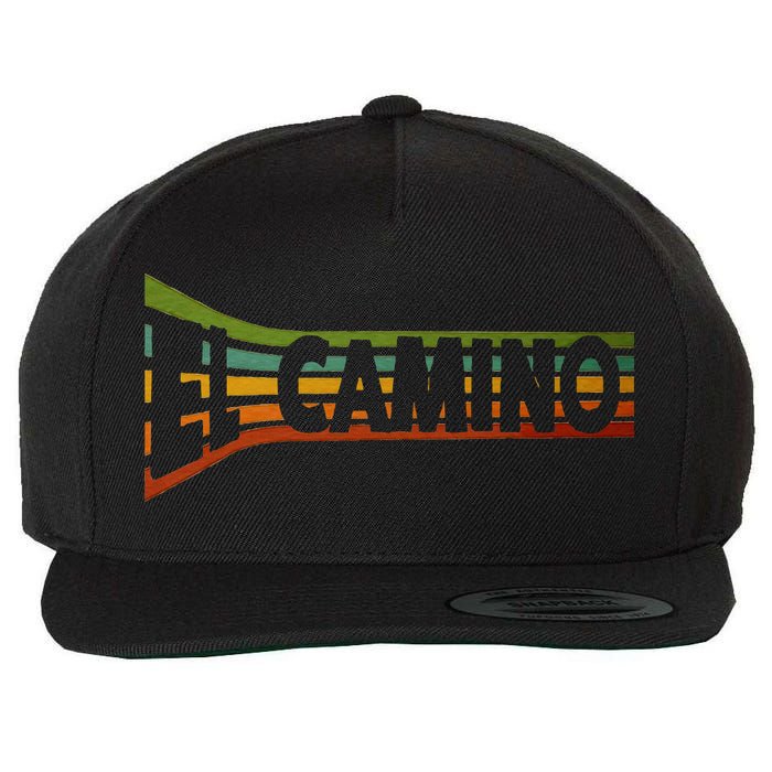 El Camino California Souvenir Wool Snapback Cap