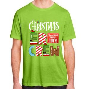 Er Christmas Crew Emergency Room Nurse Er Tech And Secretary Gift Adult ChromaSoft Performance T-Shirt