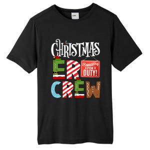 Er Christmas Crew Emergency Room Nurse Er Tech And Secretary Gift Tall Fusion ChromaSoft Performance T-Shirt