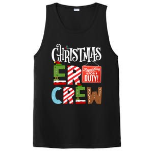 Er Christmas Crew Emergency Room Nurse Er Tech And Secretary Gift PosiCharge Competitor Tank