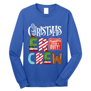 Er Christmas Crew Emergency Room Nurse Er Tech And Secretary Gift Long Sleeve Shirt