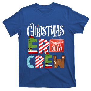 Er Christmas Crew Emergency Room Nurse Er Tech And Secretary Gift T-Shirt