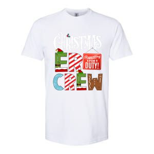 Er Christmas Crew Emergency Room Nurse Er Tech And Secretary Gift Softstyle CVC T-Shirt