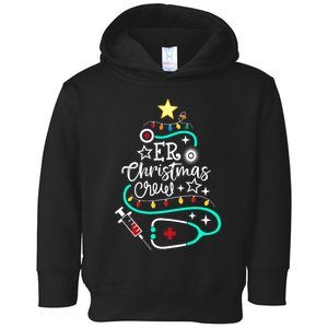 Er Christmas Crew Emergency Room Nurse Er Techs Secretary Toddler Hoodie