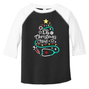 Er Christmas Crew Emergency Room Nurse Er Techs Secretary Toddler Fine Jersey T-Shirt