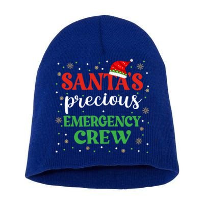 Emergency Crew Christmas Er Nurse Xmas Cute Er Tech Meaningful Gift Short Acrylic Beanie