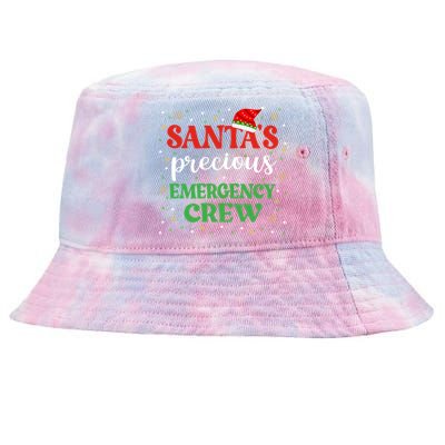 Emergency Crew Christmas Er Nurse Xmas Cute Er Tech Meaningful Gift Tie-Dyed Bucket Hat