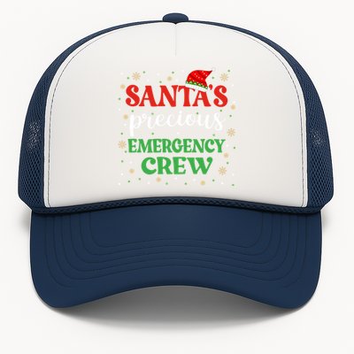 Emergency Crew Christmas Er Nurse Xmas Cute Er Tech Meaningful Gift Trucker Hat