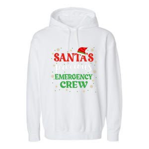 Emergency Crew Christmas Er Nurse Xmas Cute Er Tech Meaningful Gift Garment-Dyed Fleece Hoodie