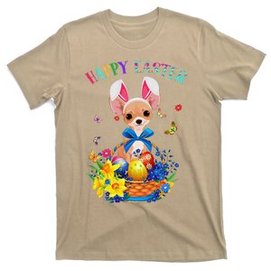 Easter Cute Chihuahua Dog Lover Gifts Bunny Eggs Easter T-Shirt