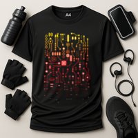Engineer Computer Circuit Board Engineering CPU Binary Performance Shirt