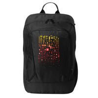 Engineer Computer Circuit Board Engineering CPU Binary City Backpack
