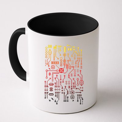 Engineer Computer Circuit Board Engineering CPU Binary Mug
