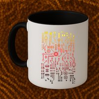 Engineer Computer Circuit Board Engineering CPU Binary Mug
