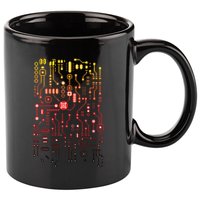 Engineer Computer Circuit Board Engineering CPU Binary 11oz C Handle Ceramic Mug