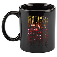 Engineer Computer Circuit Board Engineering CPU Binary 11oz C Handle Ceramic Mug