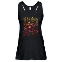 Engineer Computer Circuit Board Engineering CPU Binary Ladies Essential Flowy Tank