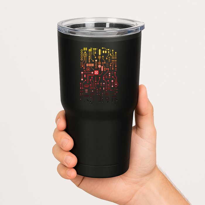 Engineer Computer Circuit Board Engineering CPU Binary Tumbler