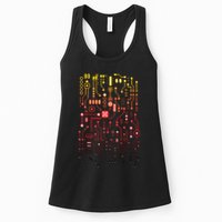 Engineer Computer Circuit Board Engineering CPU Binary Womens Tank Top