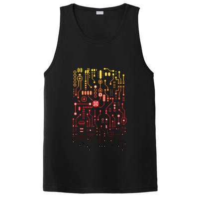 Engineer Computer Circuit Board Engineering CPU Binary PosiCharge Competitor Tank