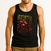 Engineer Computer Circuit Board Engineering CPU Binary Tank Top