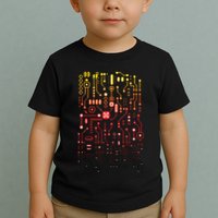 Engineer Computer Circuit Board Engineering CPU Binary Toddler T-Shirt