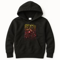 Engineer Computer Circuit Board Engineering CPU Binary Kids Hoodie