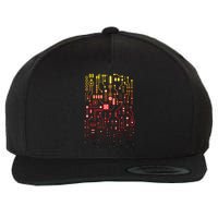 Engineer Computer Circuit Board Engineering CPU Binary Wool Snapback Cap