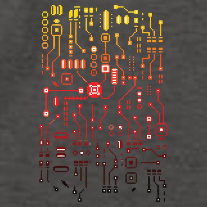 Engineer Computer Circuit Board Engineering CPU Binary Vector Backpack