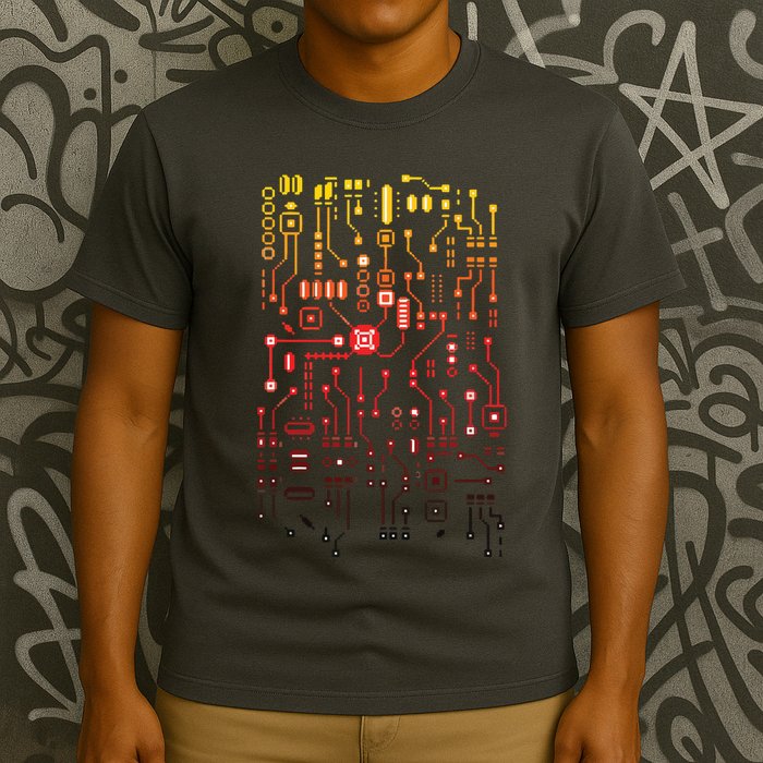 Engineer Computer Circuit Board Engineering CPU Binary T-Shirt