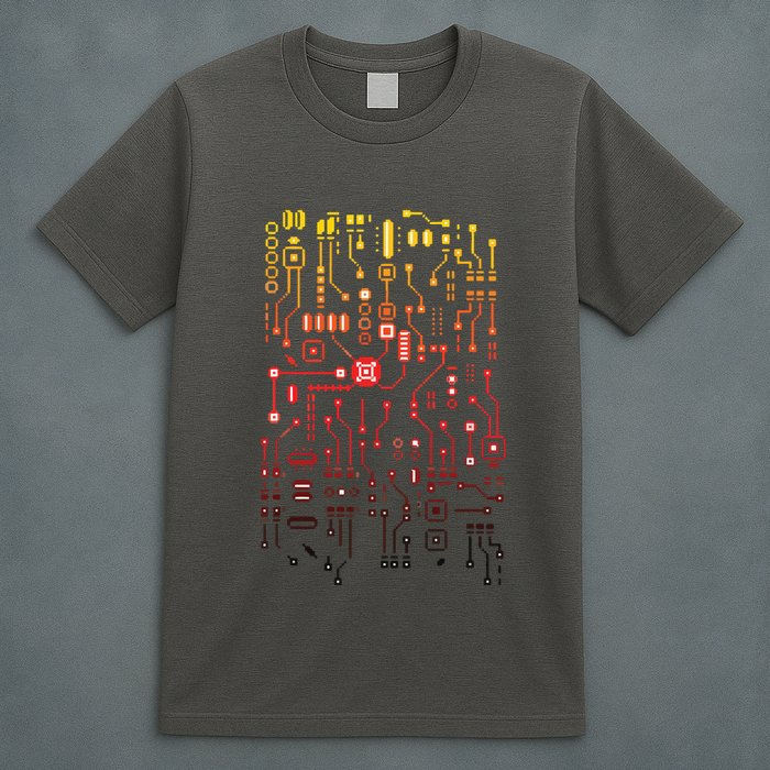 Engineer Computer Circuit Board Engineering CPU Binary T-Shirt